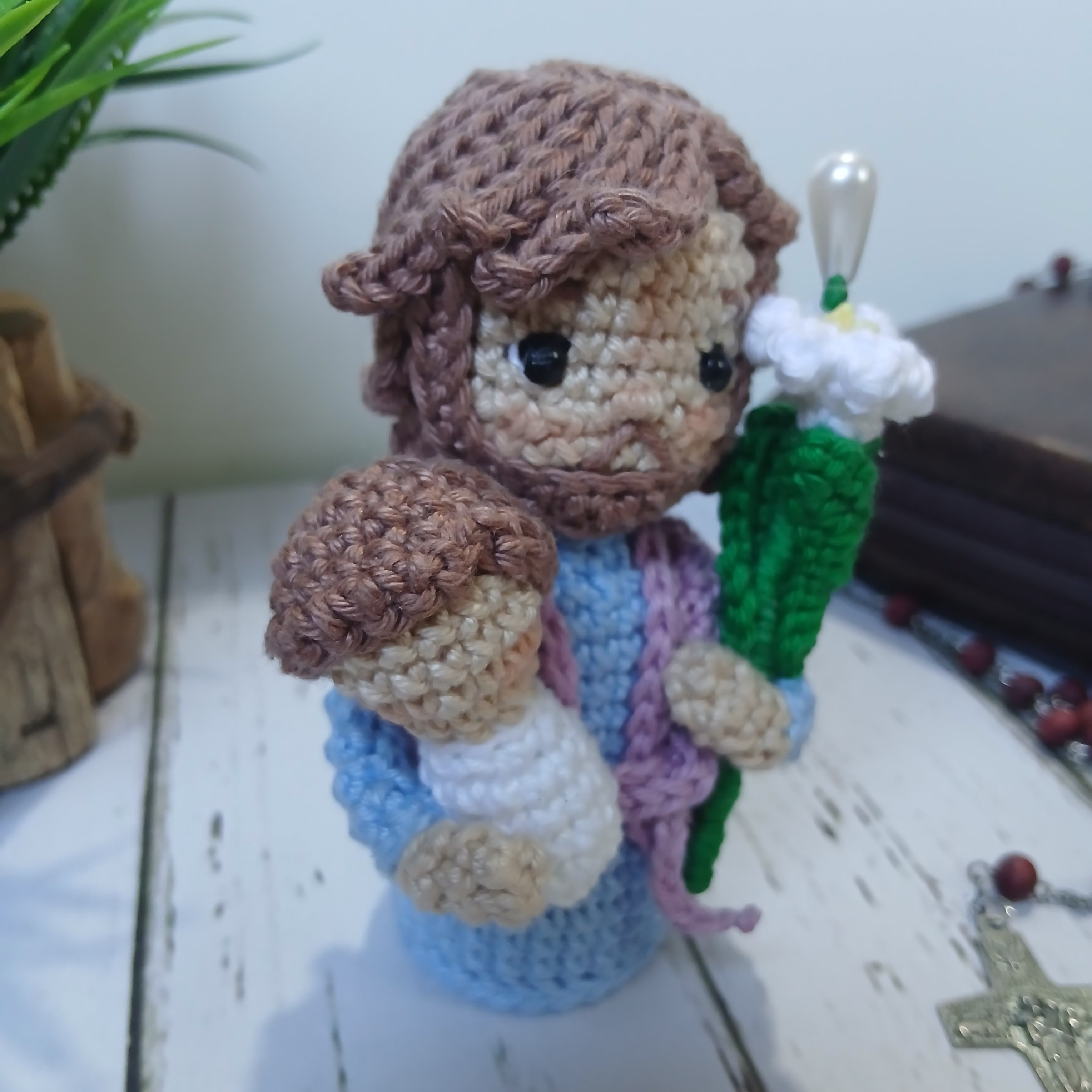 São José em Amigurumi: Proteção e Devoção em Cada Ponto