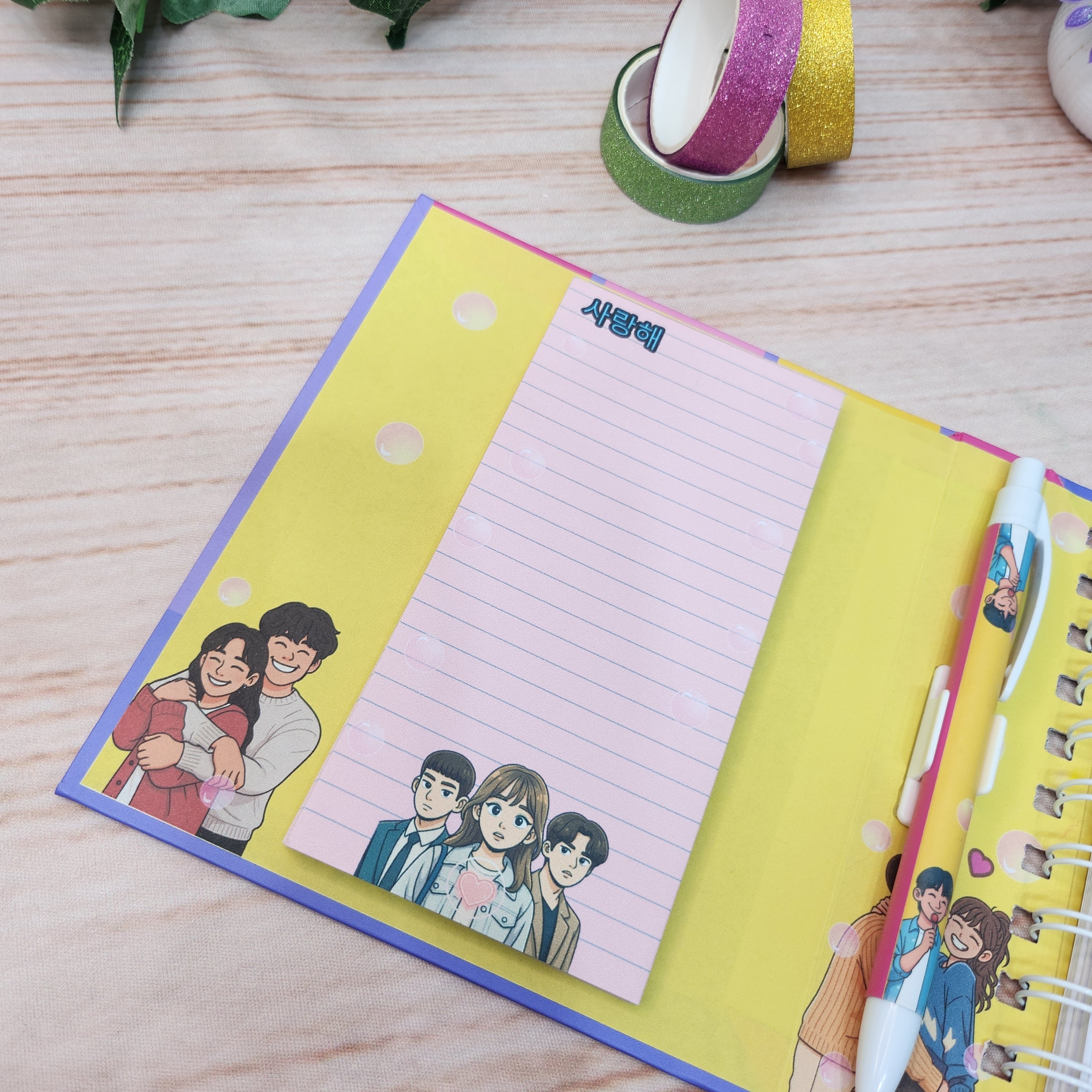 Caderno A6 Meu Dorama Personalizado