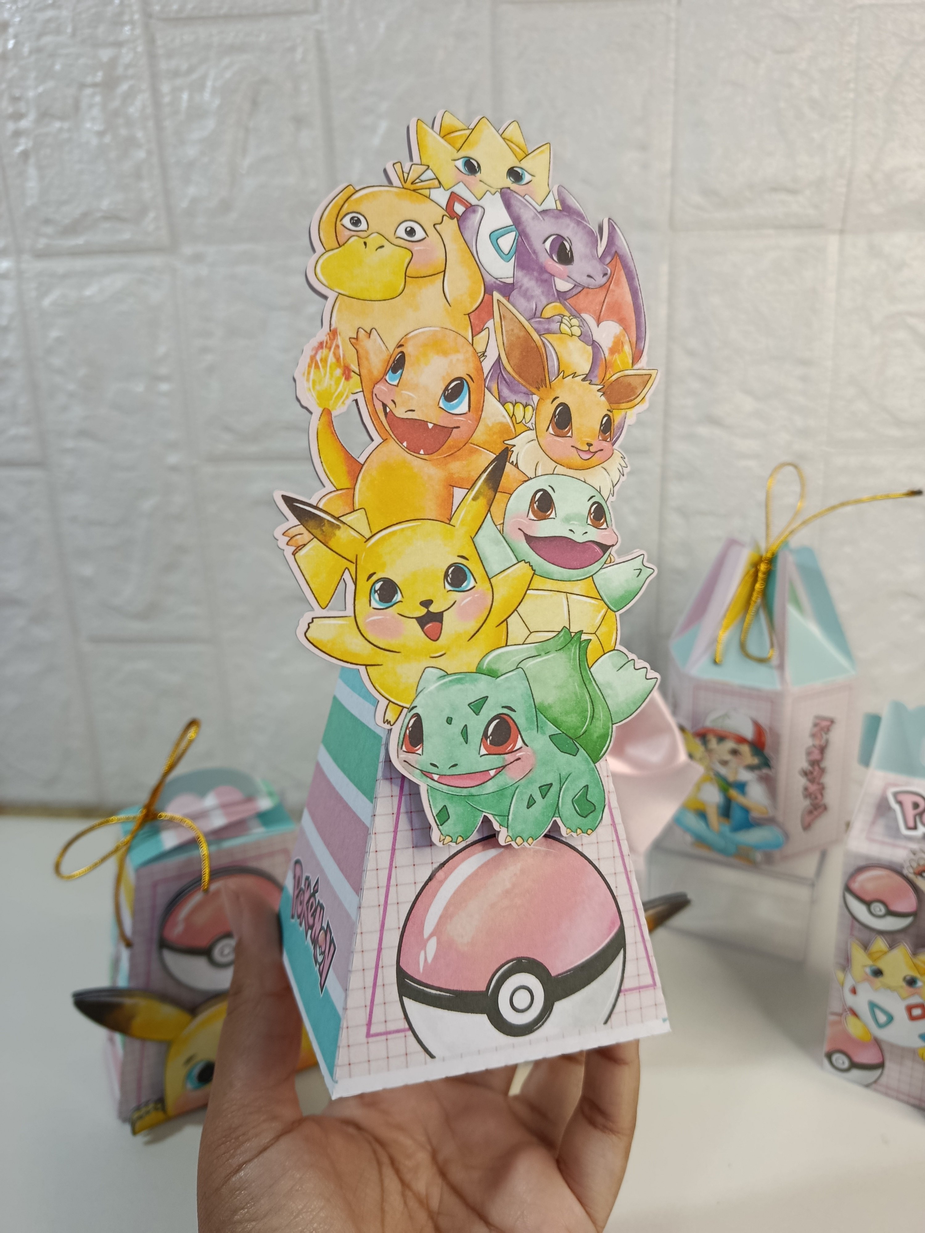 Personalizados Pokémon 20 peças