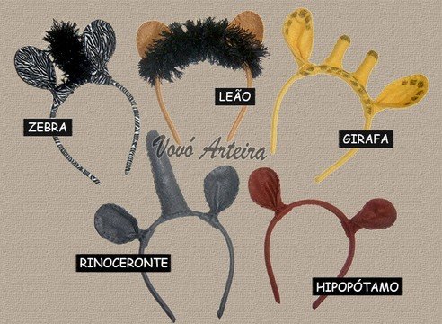 TIARA DE BICHOS