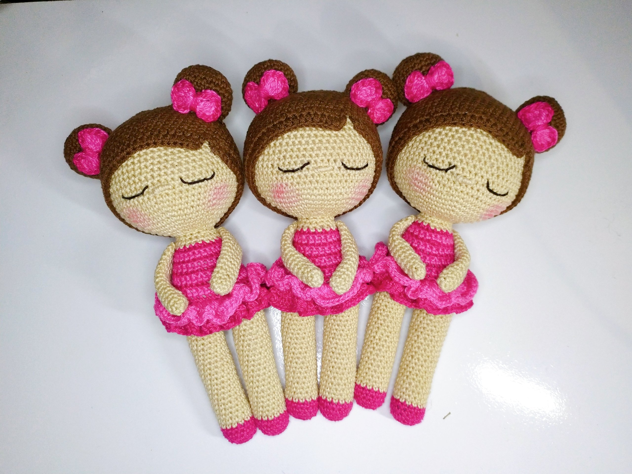 Bailarina amigurumi