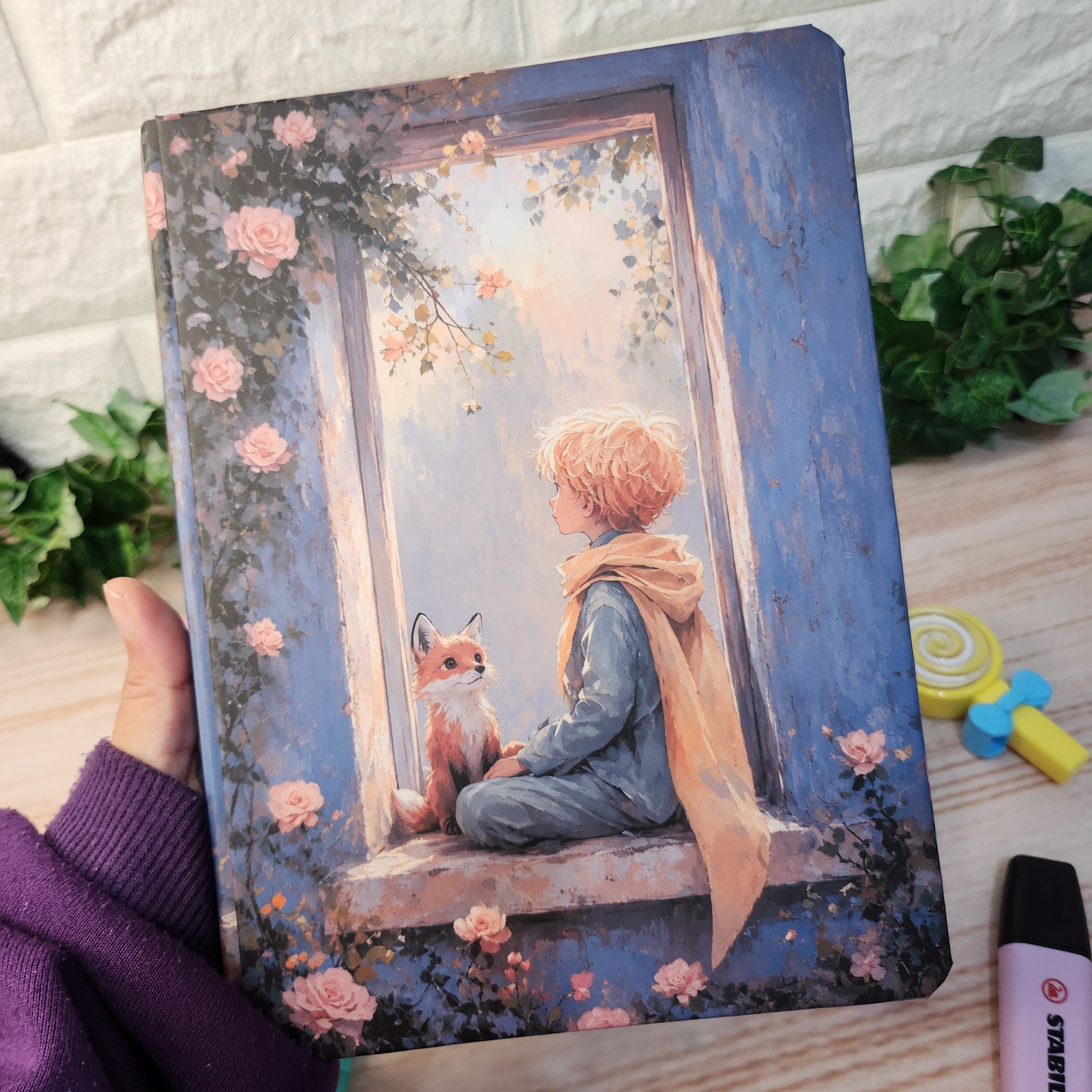 Caderno Sketchbook Pequeno Príncipe A5 l journal l Desenho l Anot