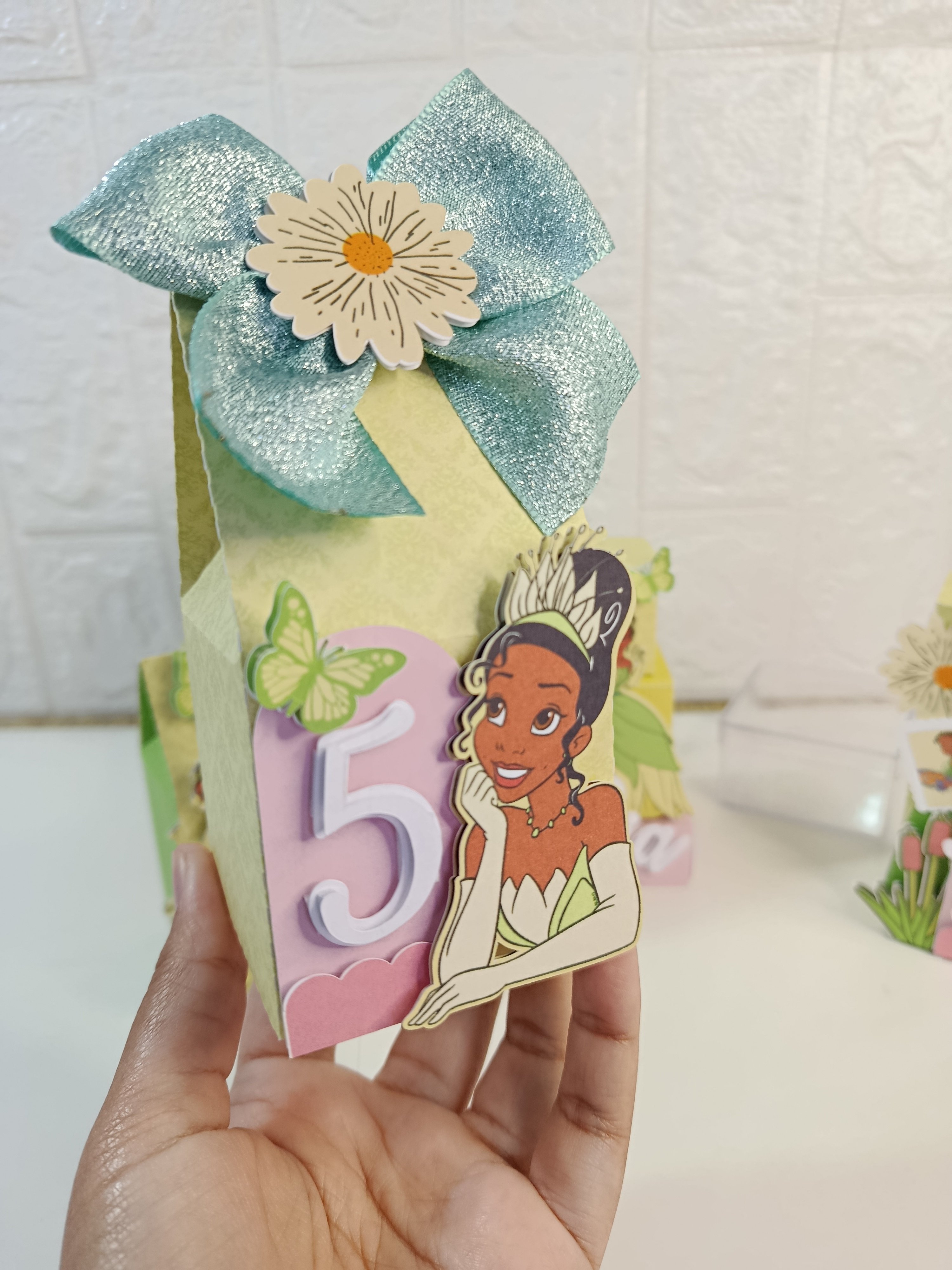 Personalizados Princesa Tiana 20 peças