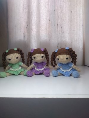 Boneca amigurumi