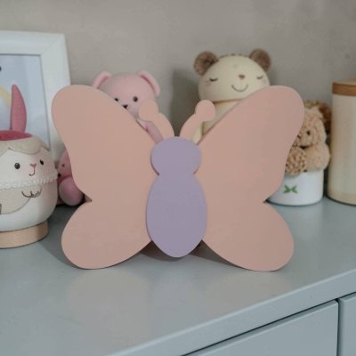 Borboleta de mdf decorativa / decoração de quarto e festa infanti