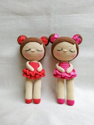 Bailarina amigurumi