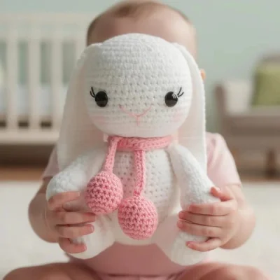 Coelho Crochê Amigurumi