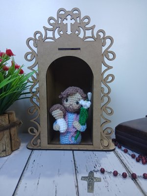São José em Amigurumi: Proteção e Devoção em Cada Ponto