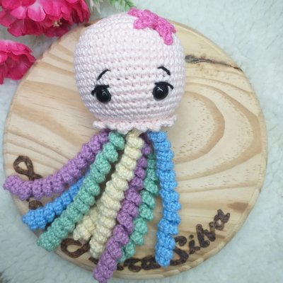 Polvinho do Amor  Amigurumi Pronta Entrega