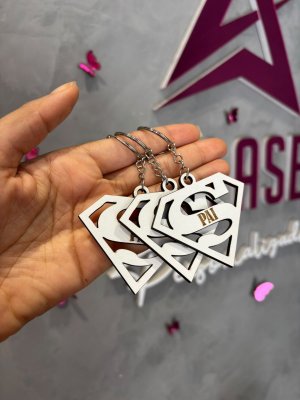 Kit Chaveiro Personalizado Super Pai