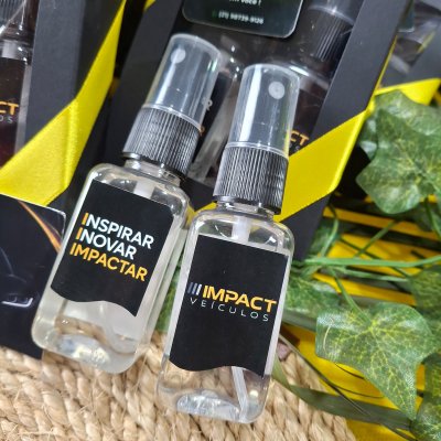 Kit aromatizador de carros e ambientes personalizado