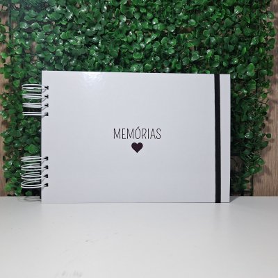 Album Scrapbook para escritas e colagens