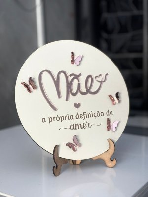Quadro Decorativo Mãe Definição de Amor