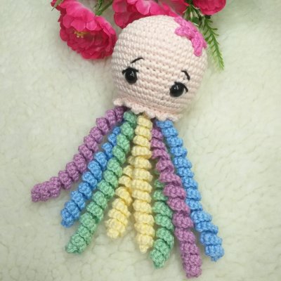 Polvinho do Amor em Amigurumi Pronta Entrega