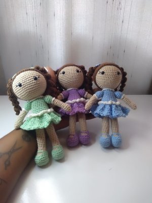 Boneca amigurumi