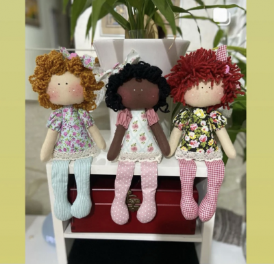 Bonecas Pequenas para Quartos de bebê,nichos....