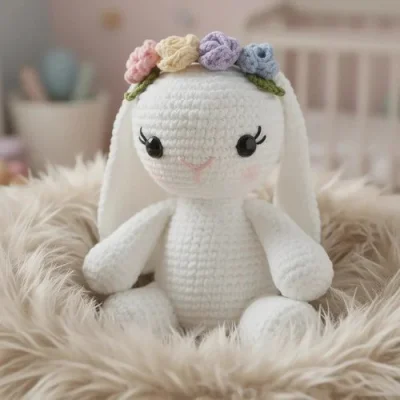 Coelho Crochê Amigurumi