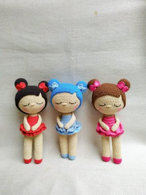 Bailarina amigurumi