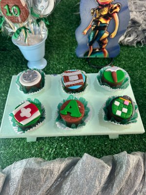 Mini pão de mel Fortinite