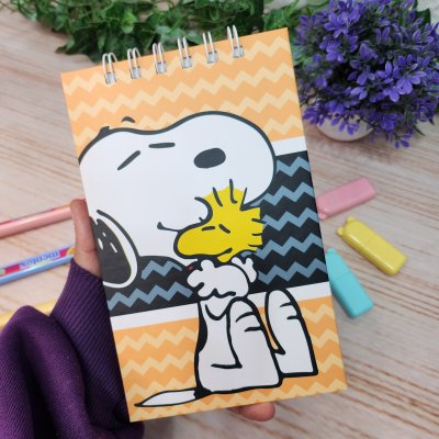 Caderneta Blocao Snoopy Personalizado
