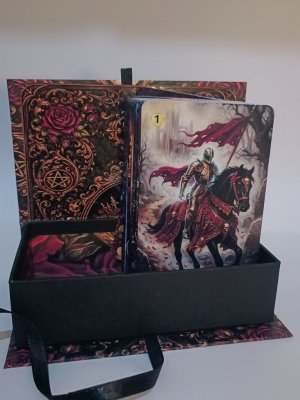 Oráculo Lenormand Rosa Caveira