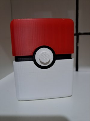 Caixa organizadora de cartas Pokémon 3D
