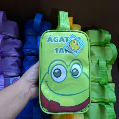 Estojo Vertical  Personalizado Galinha Pintadinha Lembrancinhas