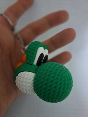 Chaveiro Inspirado Yoshi impressão 3D