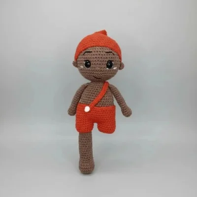 Saci Perere Crochê Amigurumi