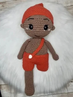 Saci Perere Crochê Amigurumi