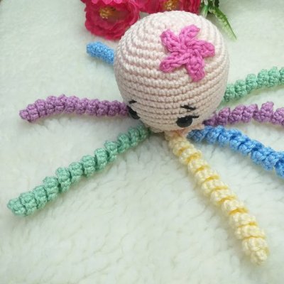 Polvinho do Amor  Amigurumi Pronta Entrega