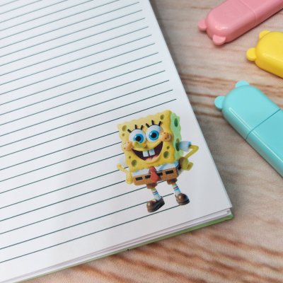 Caderneta Blocao Bob Esponja Personalizado