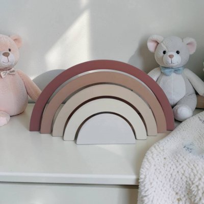 Arco iris de mdf /arco iris decoração de quarto infantil / enfeite de festa, adorno em mdf