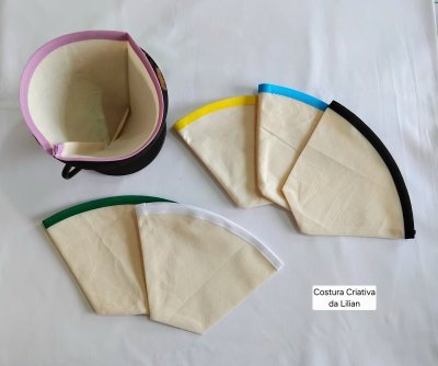 Coador Filtro de Café Reutilizável - 3 Unidades