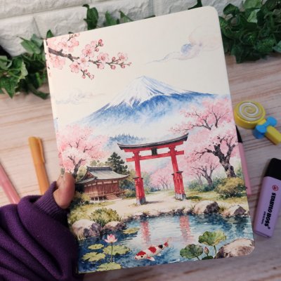 Caderno Sketchbook Jardim Ocidental A5 l journal l Desenho l Anot