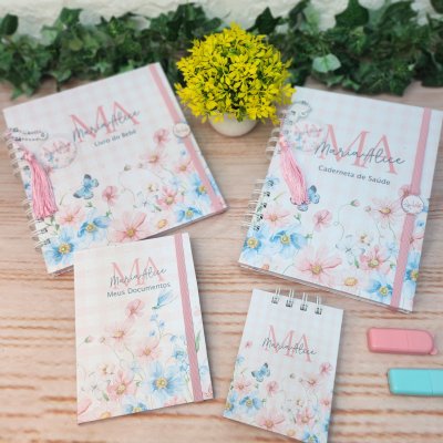 Kit Maternidade Menina Floral Candy Personalizado
