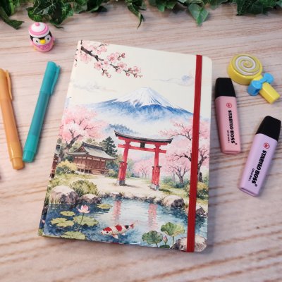 Caderno Sketchbook Jardim Ocidental A5 l journal l Desenho l Anot