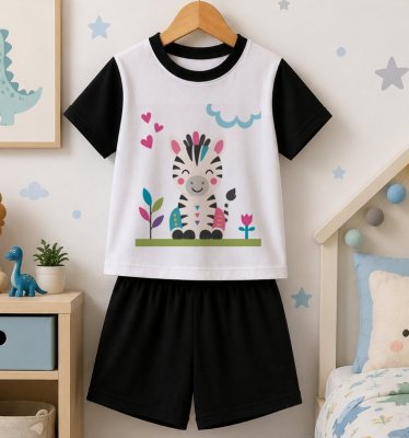Pijama infantil zebrinha personalizado para menino