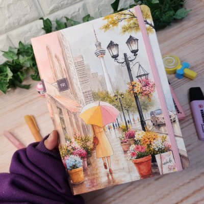 Caderno Sketchbook Comfy Day A5 l journal l Desenho l Anotações l