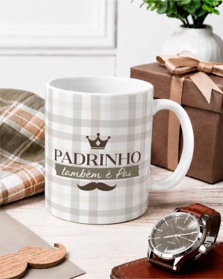 Caneca Personalizada com Foto e Frase – Presente Criativo Dia dos Pais | 325 ml (Cópia)