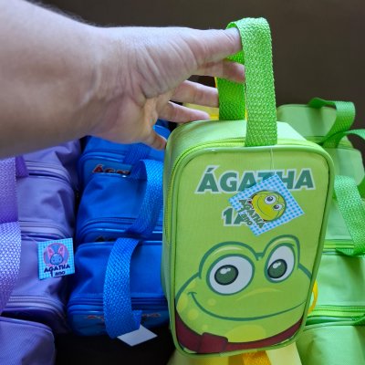 Estojo Vertical  Personalizado Galinha Pintadinha Lembrancinhas