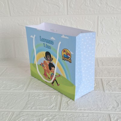 Sacolinha Personalizada Três Palavrinhas Menino