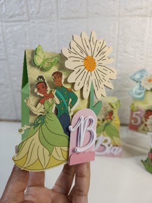 Personalizados Princesa Tiana 20 peças