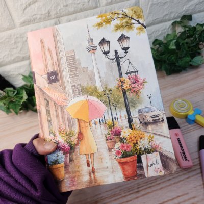 Caderno Sketchbook Comfy Day A5 l journal l Desenho l Anotações l