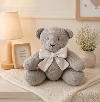 Urso M em tricot