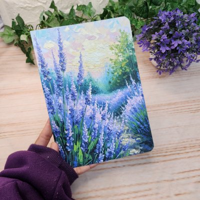 Caderno Midori Lavanda Garden Kit 4 unidades l A5 Midori l Anotaç