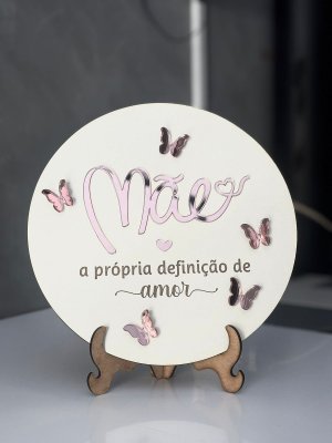 Quadro Decorativo Mãe Definição de Amor
