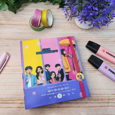 Caderno A6 Meu Dorama Personalizado