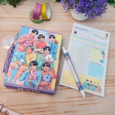 Agenda Escolar Bts Personalizada
