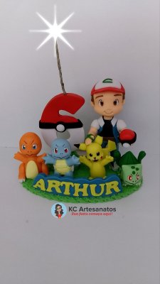 Topo personalizado Pokémon